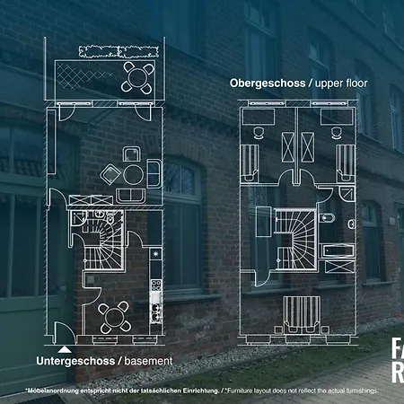 Fabrik68 - Ganzes Haus 3 Schlafzimmer 2 Baeder Apartment